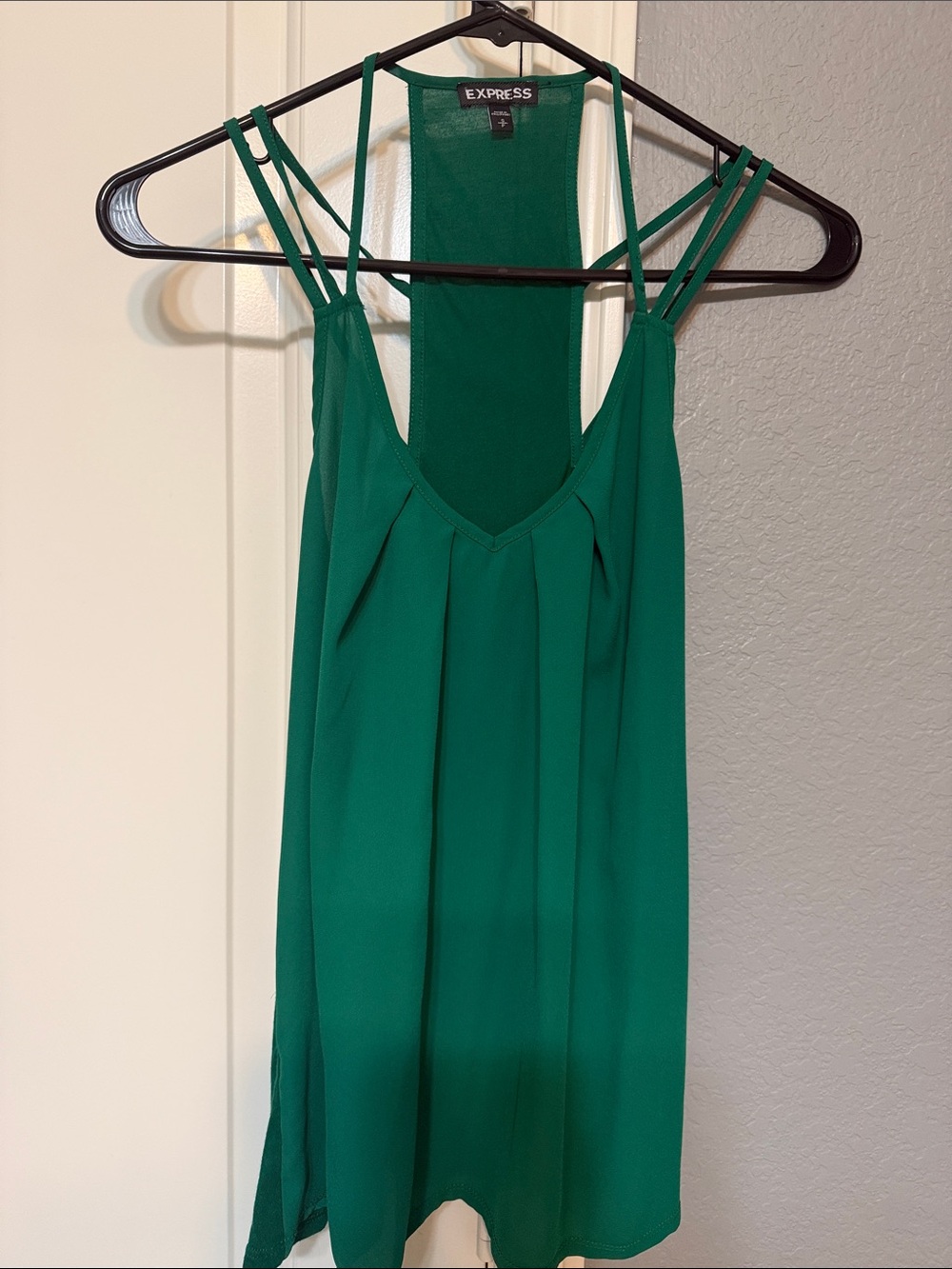 Express Emerald Green Double-Strap Camisole